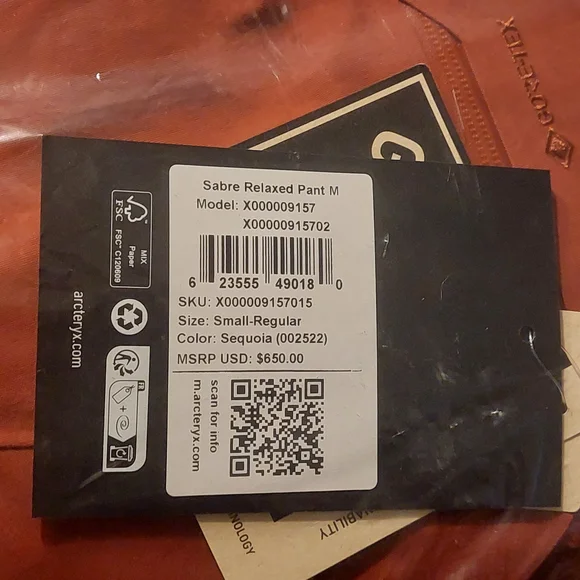 (BRAND NEW) Arc'teryx Sabre Goretex Ski & Board Pants - Picture 4 of 10